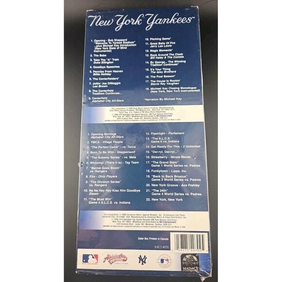 New York Yankees Collection Official Soundtrack To The Team Of The Century (New) - Picture 2 of 5